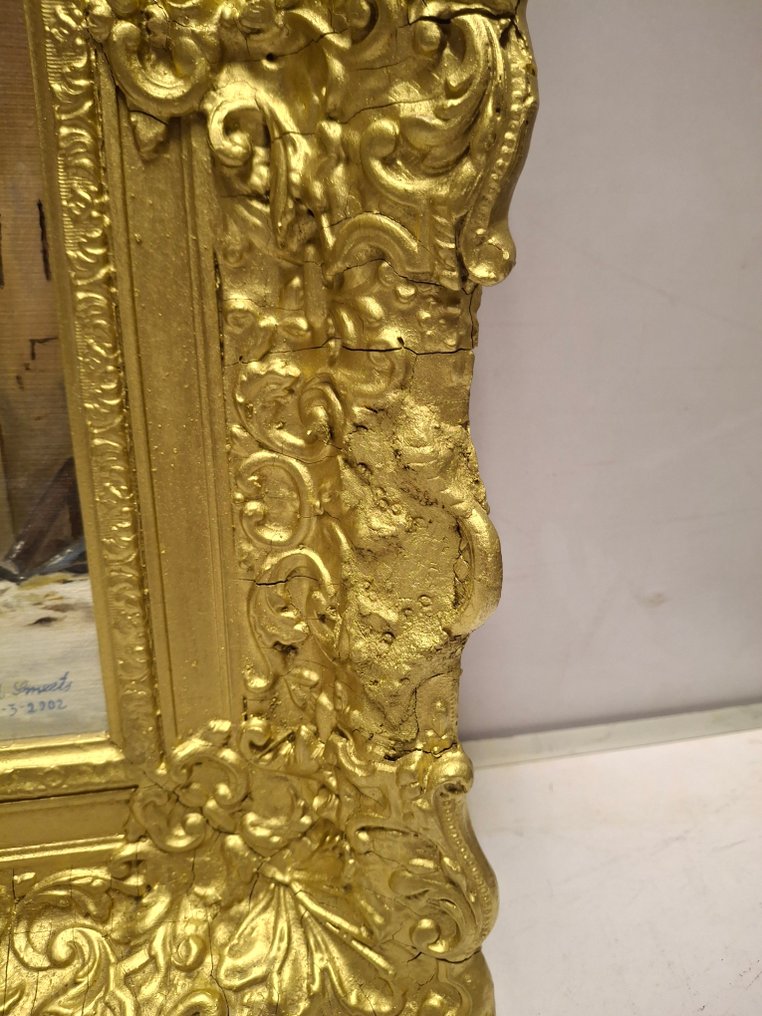 M. Smeets (XX) - Dorpszicht in de sneeuw #2.1