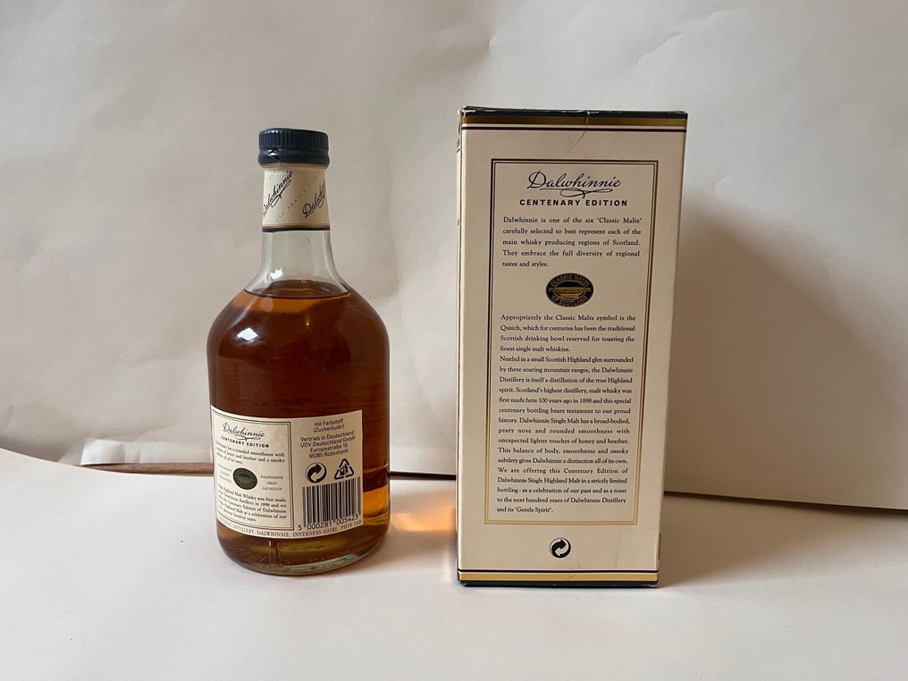 Dalwhinnie 15 years old Centenary Edition  - b. 1998  - 700ml #1.0