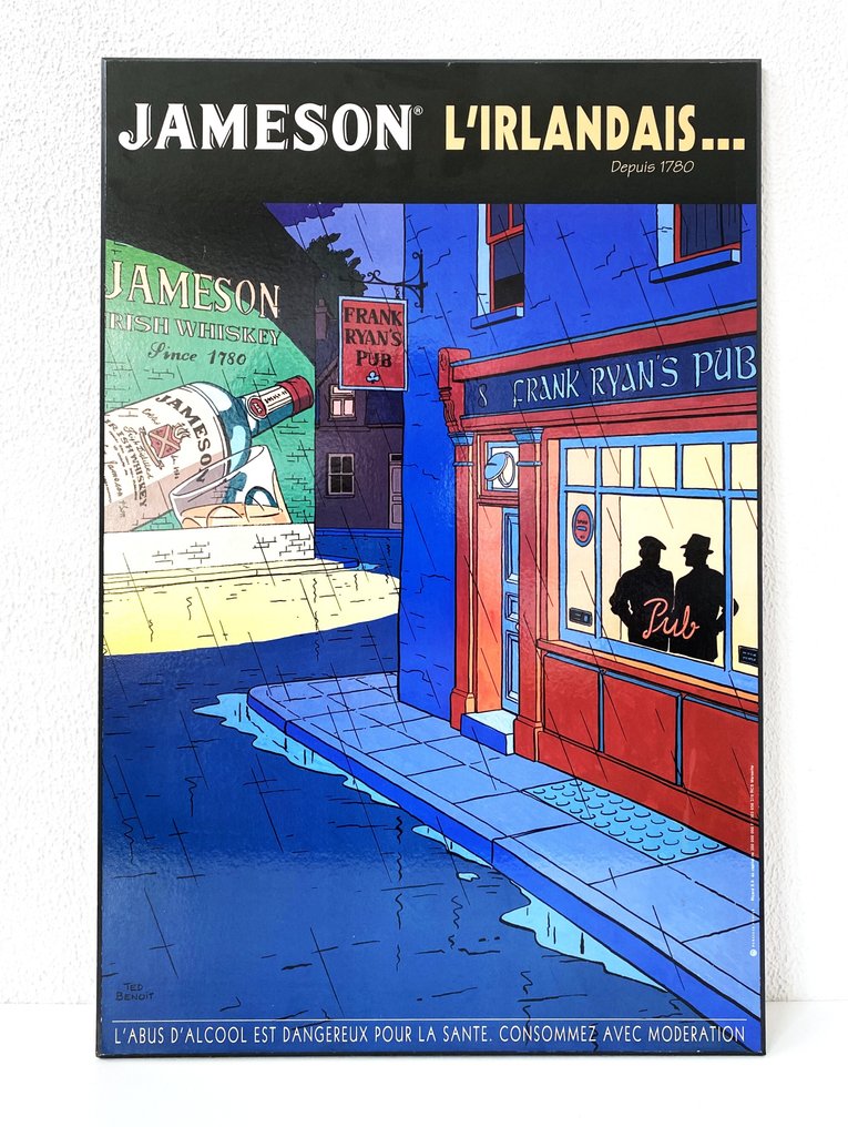 Billboard Jameson Irish Whiskey. - Tablica - drewno i plastik #1.0