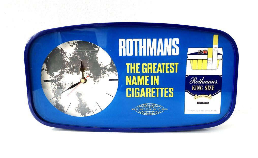 Rothmans advertising clock - Sign - Plastic #1.0