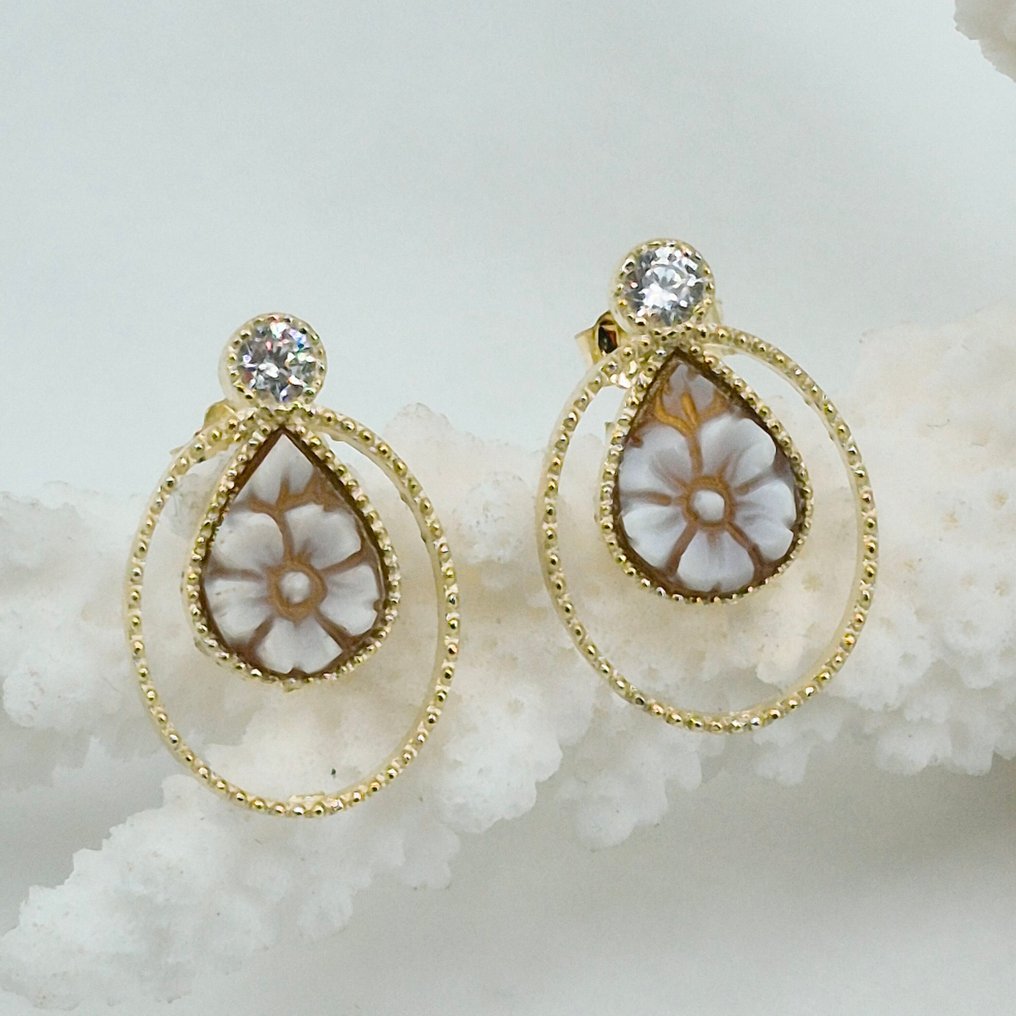 Ασημί, Gold-plated - Σκουλαρίκια - ΧΕΙΡΟΠΟΙΗΤΗ ΛΙΠΑΝΣΗ #2.1