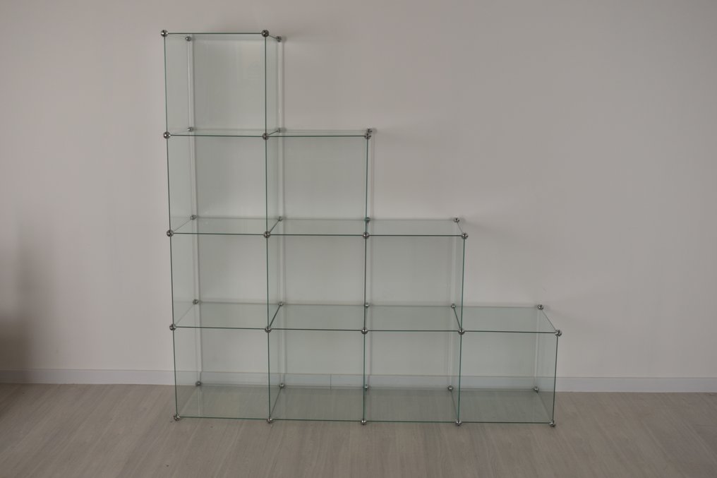 Βιβλιοθήκη - Συναρμολογήσιμο - Γυαλί, Πλαστικό #1.0