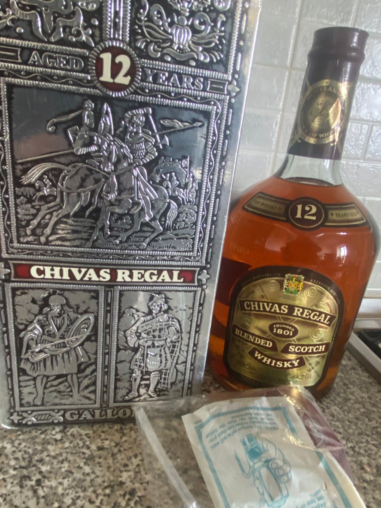 Chivas Regal 12 years old  - b. 1980‹erne - 3.78 litres #1.0