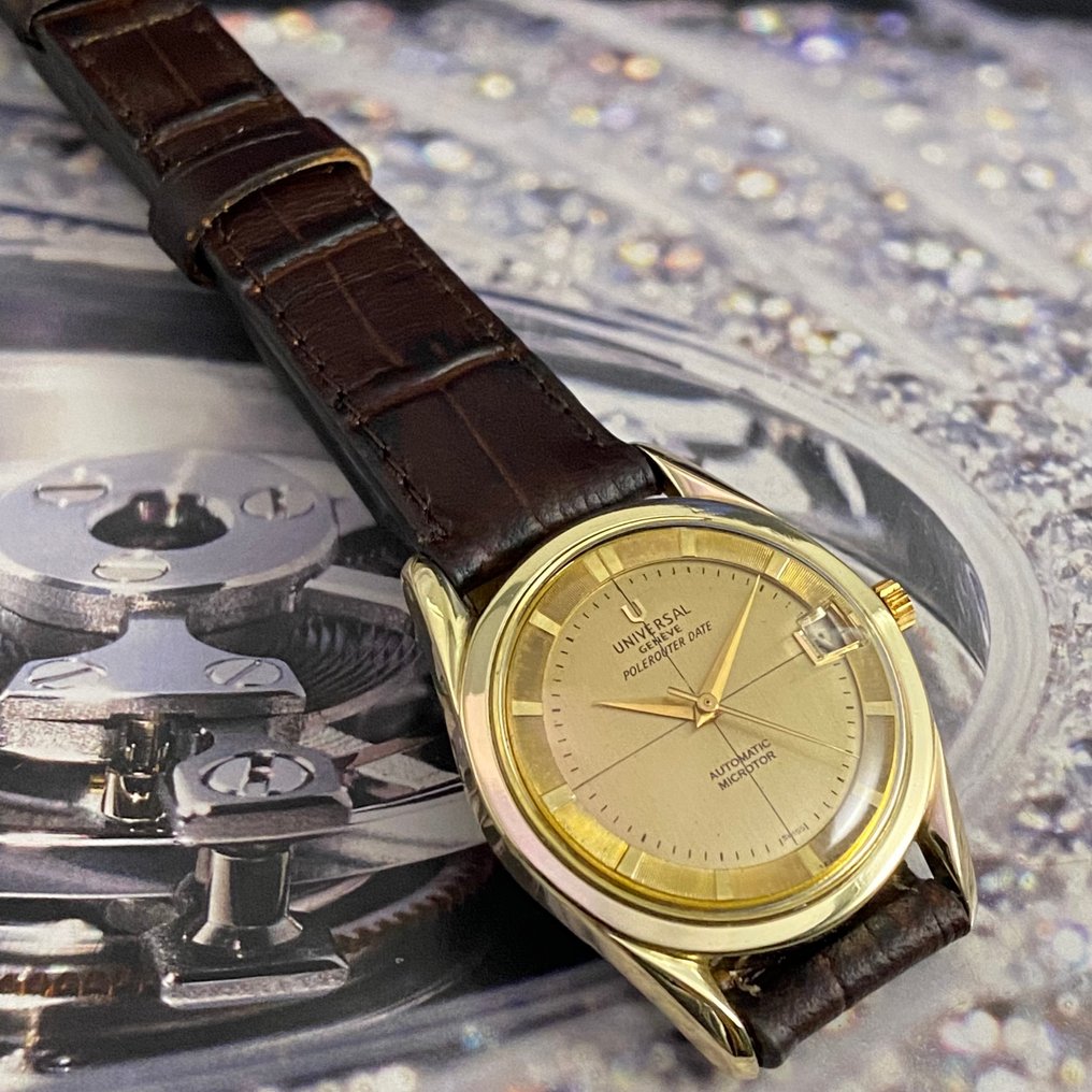 Universal Genève - Polerouter Date Micro-Rotor - Nincs minimálár - Férfi - 1960-1969  #3.2