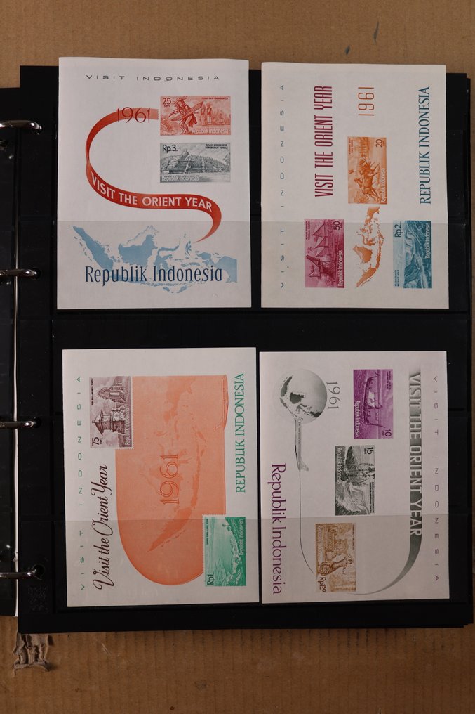 印度尼西亚 1961/1996 - 积木和纸张套装 - 全球免费配送* #1.0