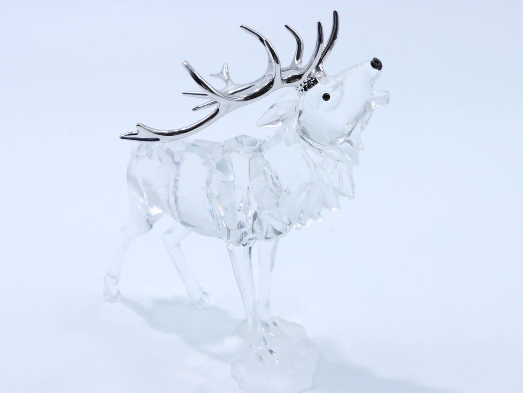 Statue - Swarovski Crystal - Edelhert (Boxed + certificate) - Krystall #3.2