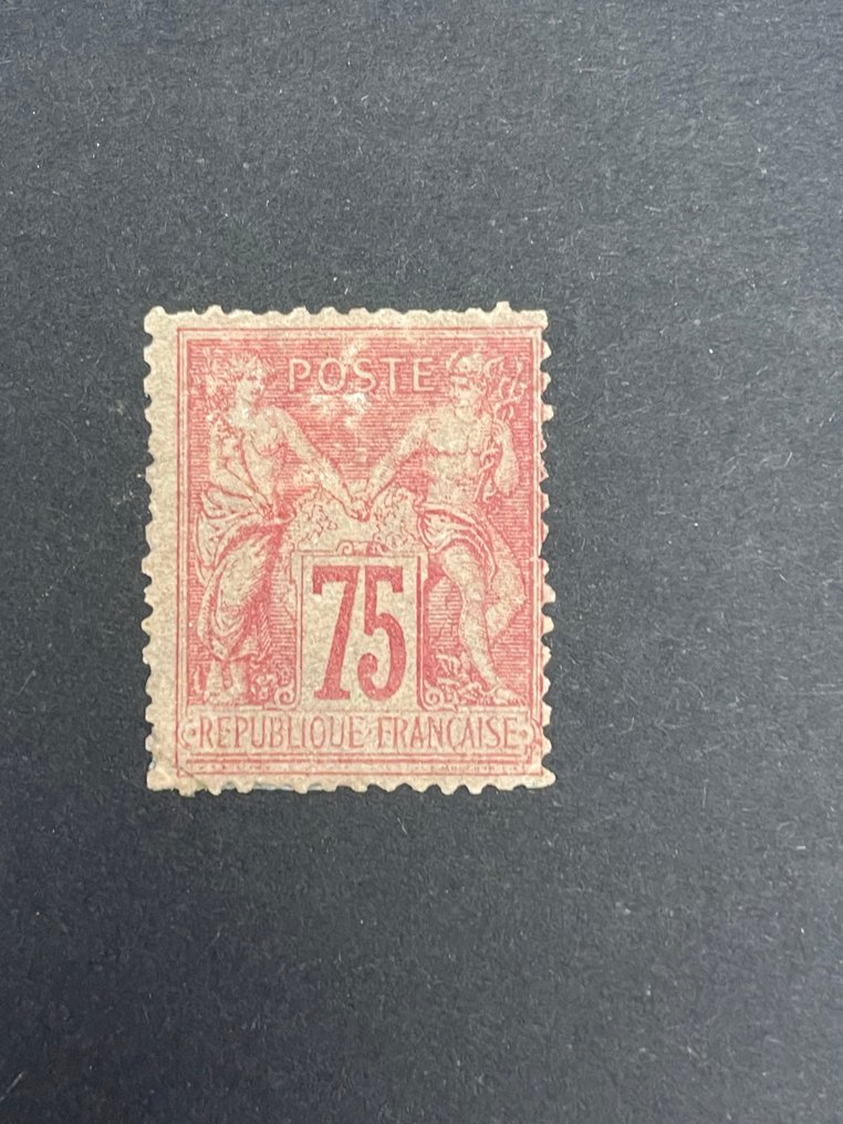 法国 1885/1881 - Sage Yvert 81 新品 * 原装橡胶类型 II N/U - Yvert 81 neuf * #1.0