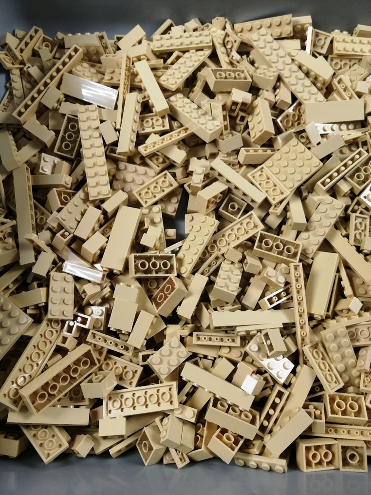 LEGO - geen serie - 02 Partij van 1000 Tan bouwstenen - 2010-2020 #2.1