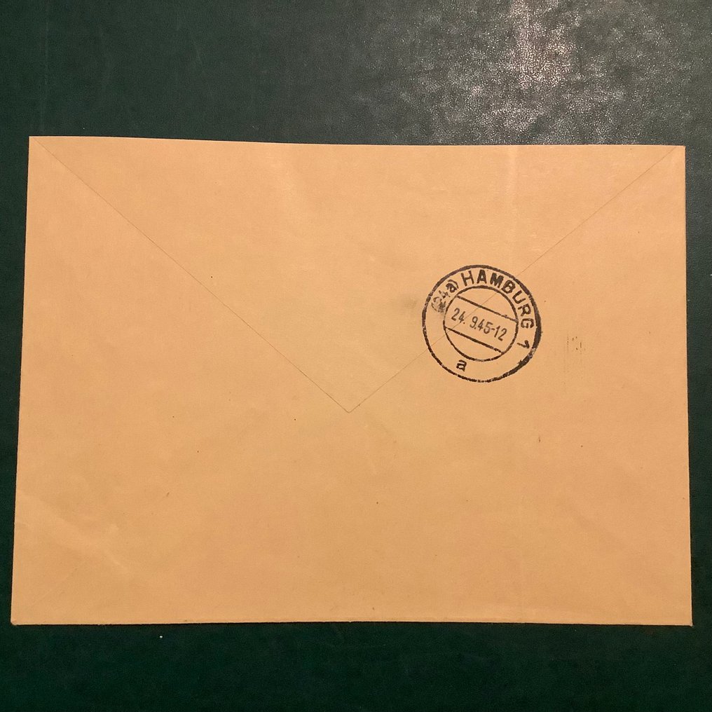 德國 - 當地郵政區 1945 - 基尔：RDP Bezink 12 Pf 以信件形式提供 - Michel #3.2