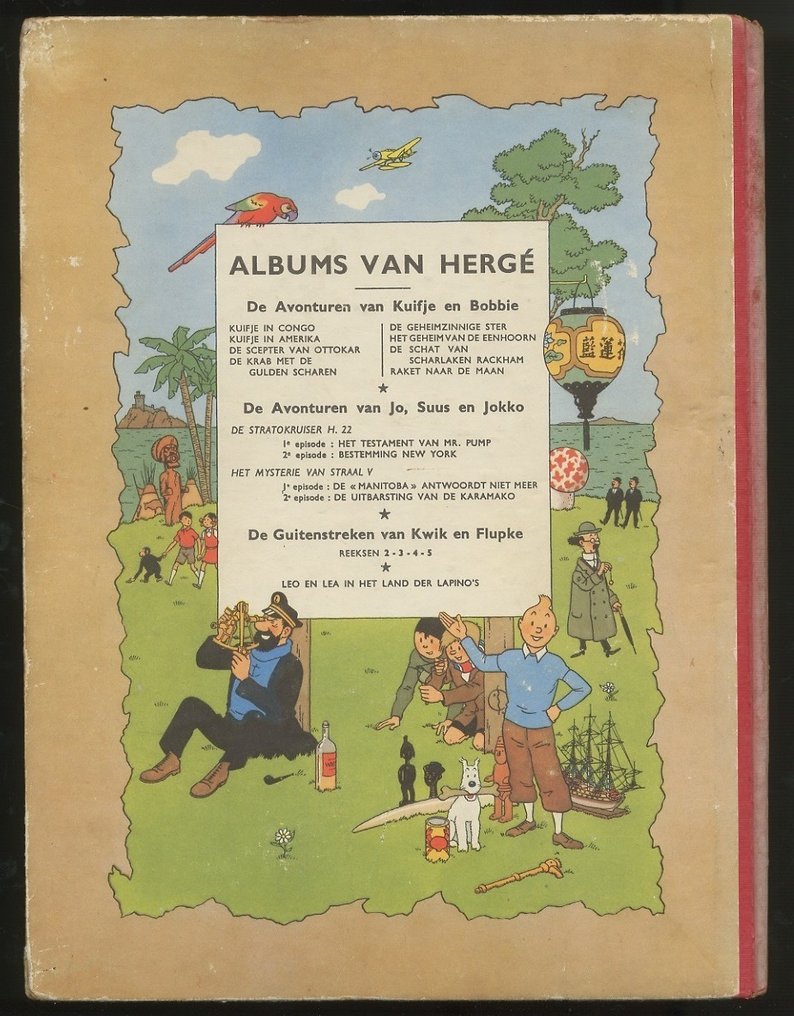 Hergé - Jo, Suus en Jokko - complete serie - 5 Alben - 1959 #2.1