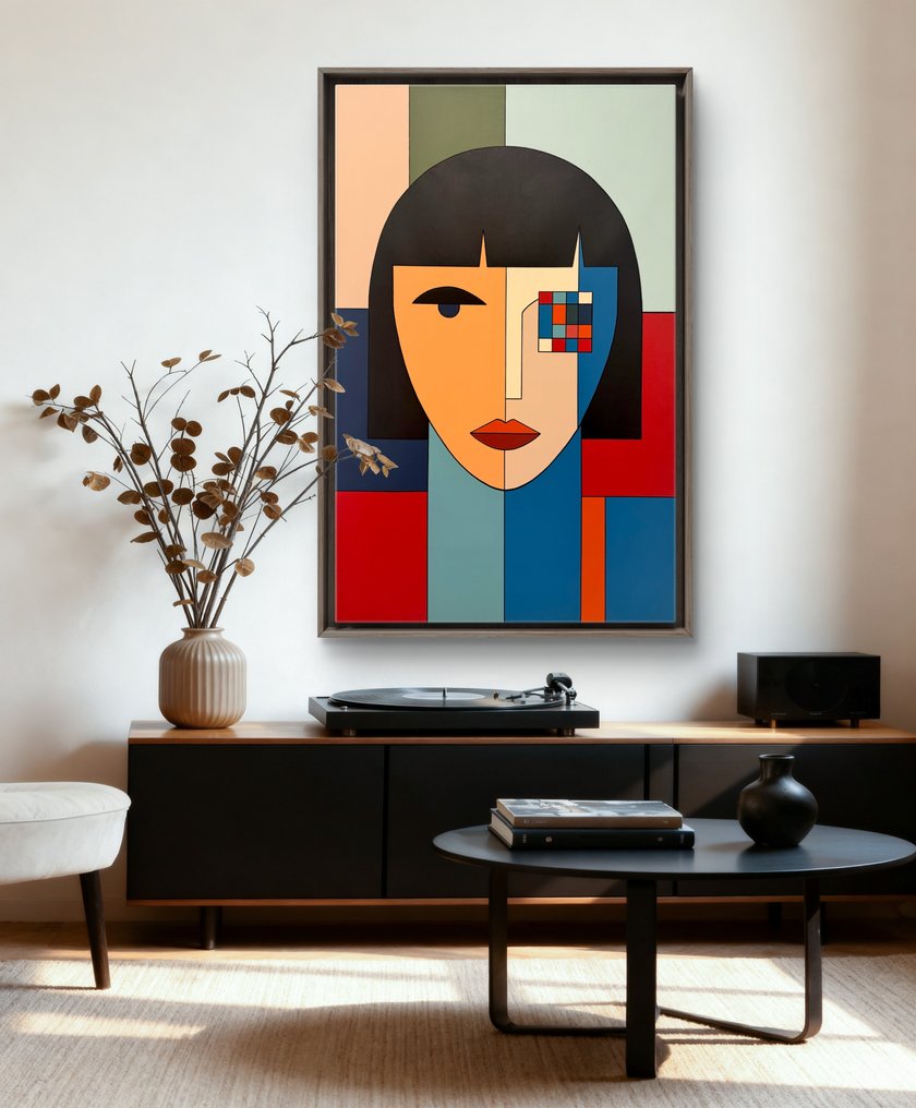 Marcel Mendez - Fragmented Face #5 -XL- (No Reserve) #2.1