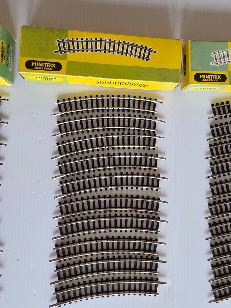 Minitrix N轨 - 4918/4984/4986 - 模型火车车轨 (40) #3.2