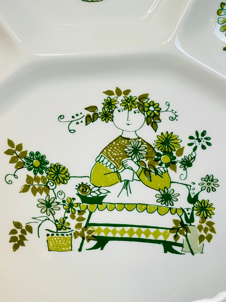 Turi Design Market - Turi Gramstad Oliver - Serviço de jantar para 6 (8) - Cerâmica - Design folk escandinavo #4.3