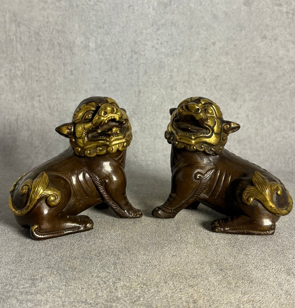 设定神话生物 - 黄铜色 - 中国 - Late 20th century #1.0