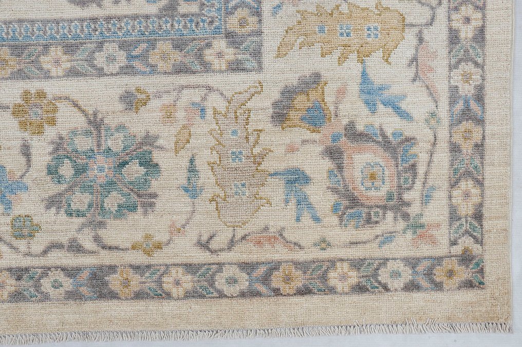 Afghan, Ziegler Kazak, Μεγάλο, μοναδικό, χειροποίητο χαλί Ουσάκ, παραδοσιακό, υψηλής ποιότητας, με προσεκτικά επιλεγμένο - Χαλί - 425 cm - 315 cm - Νέο χειροποίητο χαλί σχεδιαστή #2.1