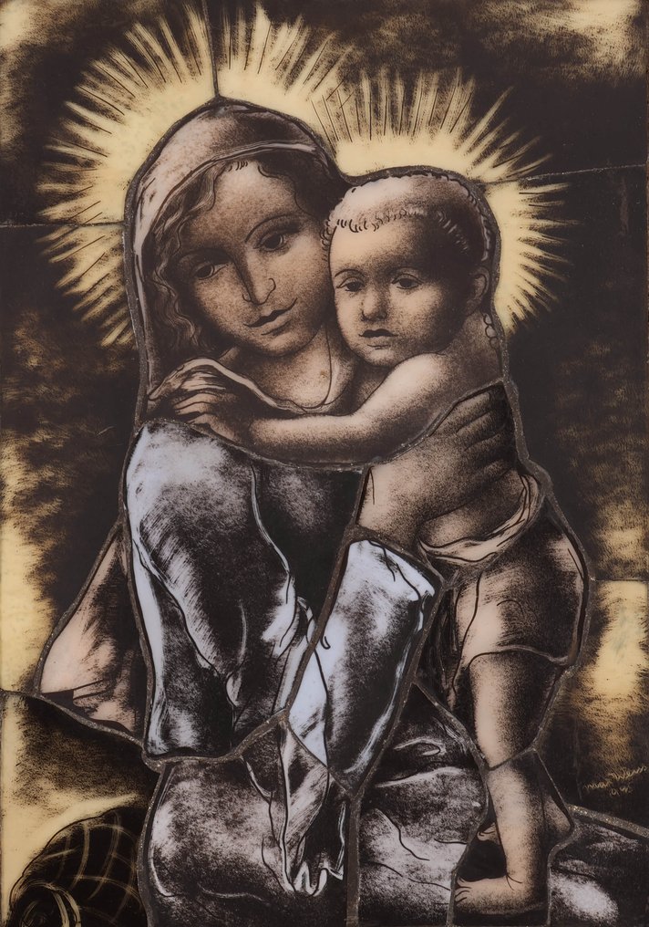 Max Weiss (1910-1972) - Maria en Jezus #1.0