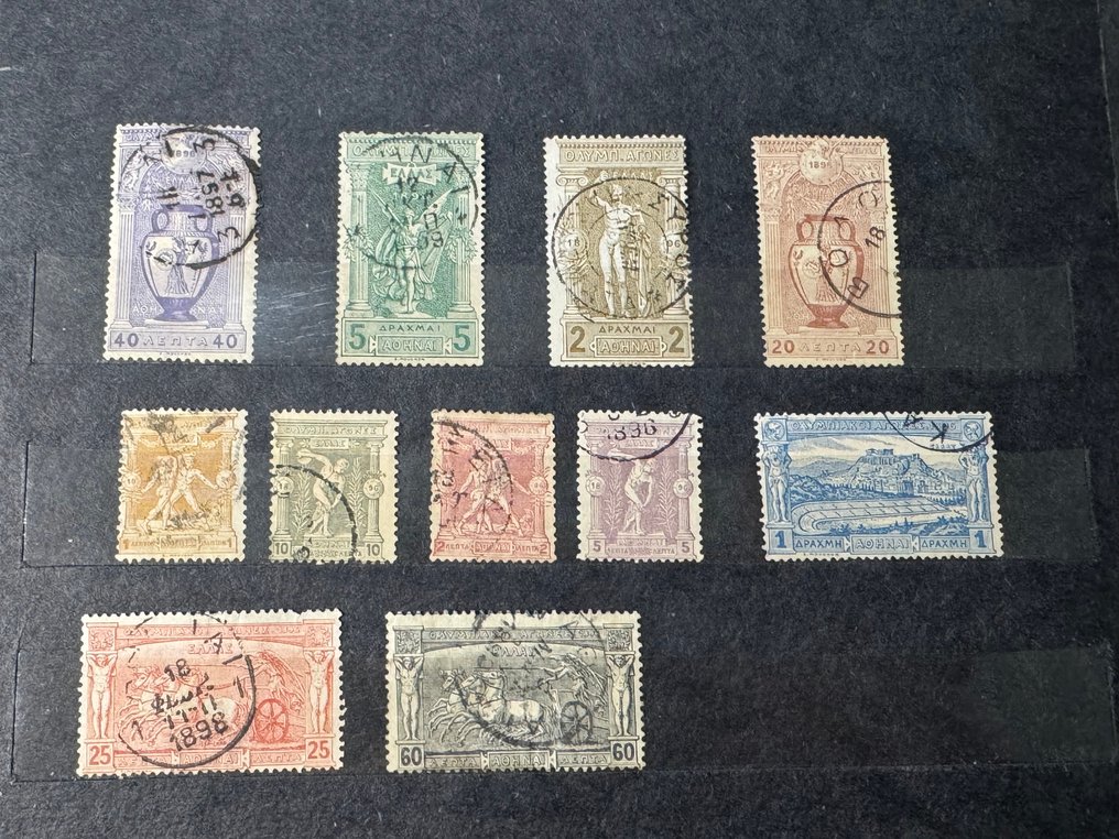 希腊  - 1896年第一届奥林匹克运动会金牌稀有收藏品。 #1.0