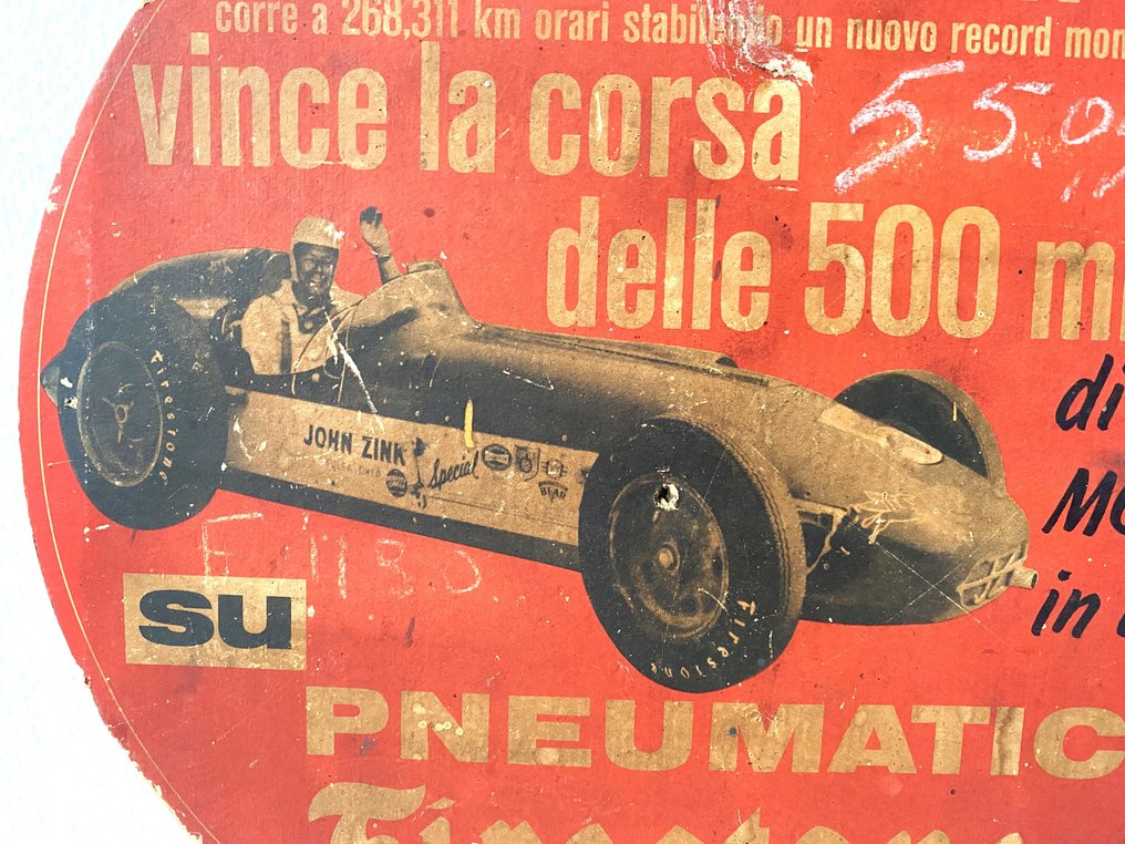 Firestone Race of Two Worlds - reclamekarton #1.0