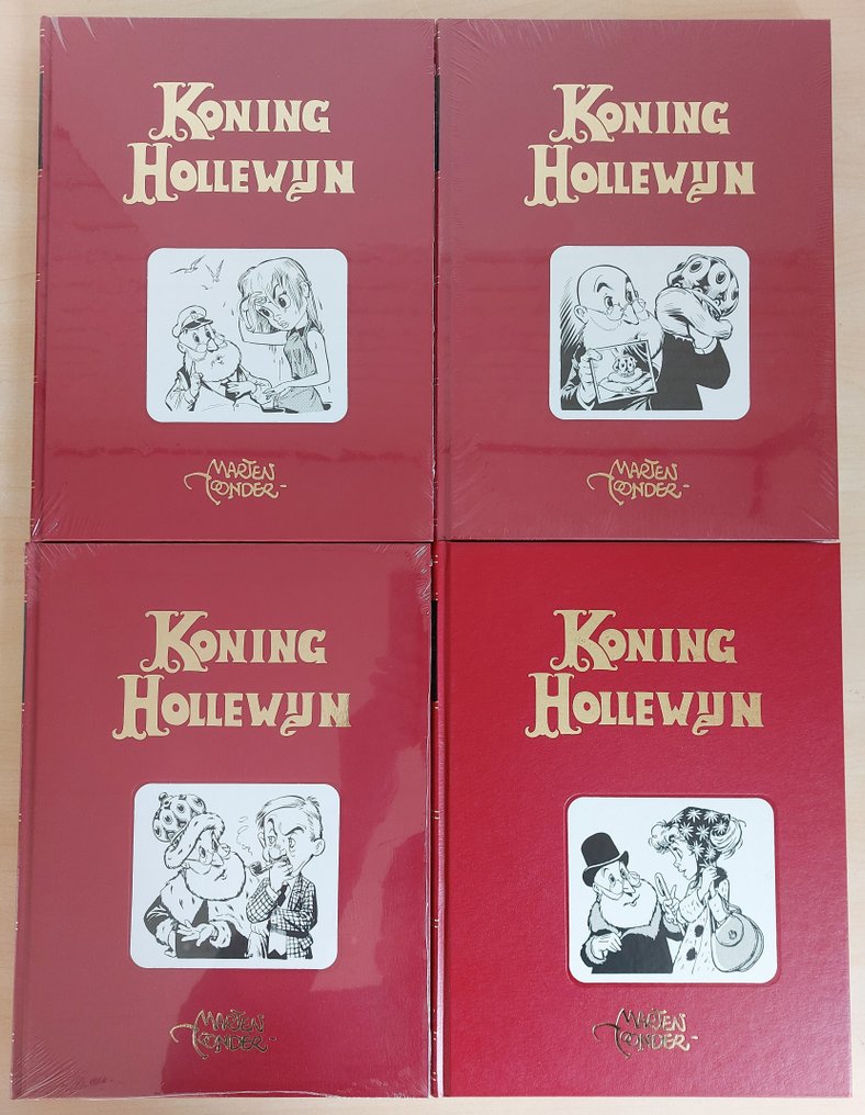 Koning Hollewijn - Nr. 1 t/m 17 - De Volledige Werken - 17 Album - Première édition/réimpression - 2012/2023 #4.3