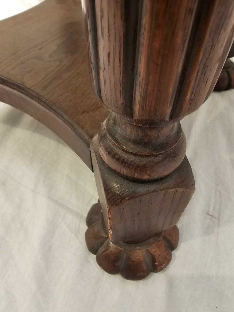 边桌 - 古董20年代维多利亚风格边桌 - 木 #4.3