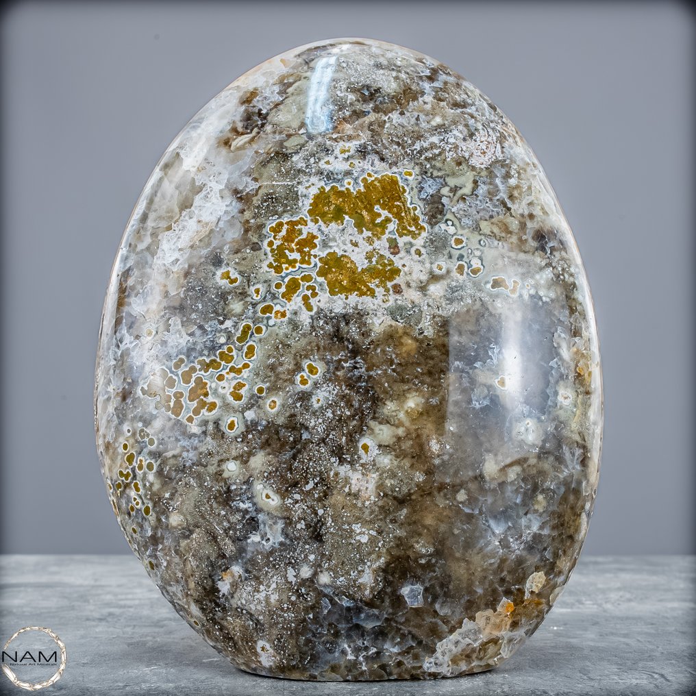 Naturlig Ocean-Jaspis Friform- 1968.38 g #1.0