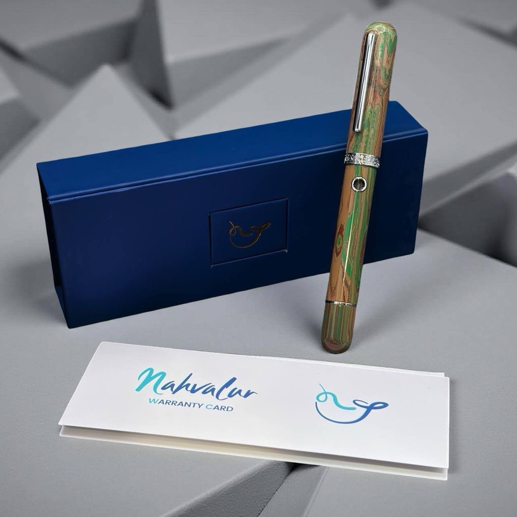Nahvalur - Nautilus primavera - No reserve price - Fountain pen #1.0