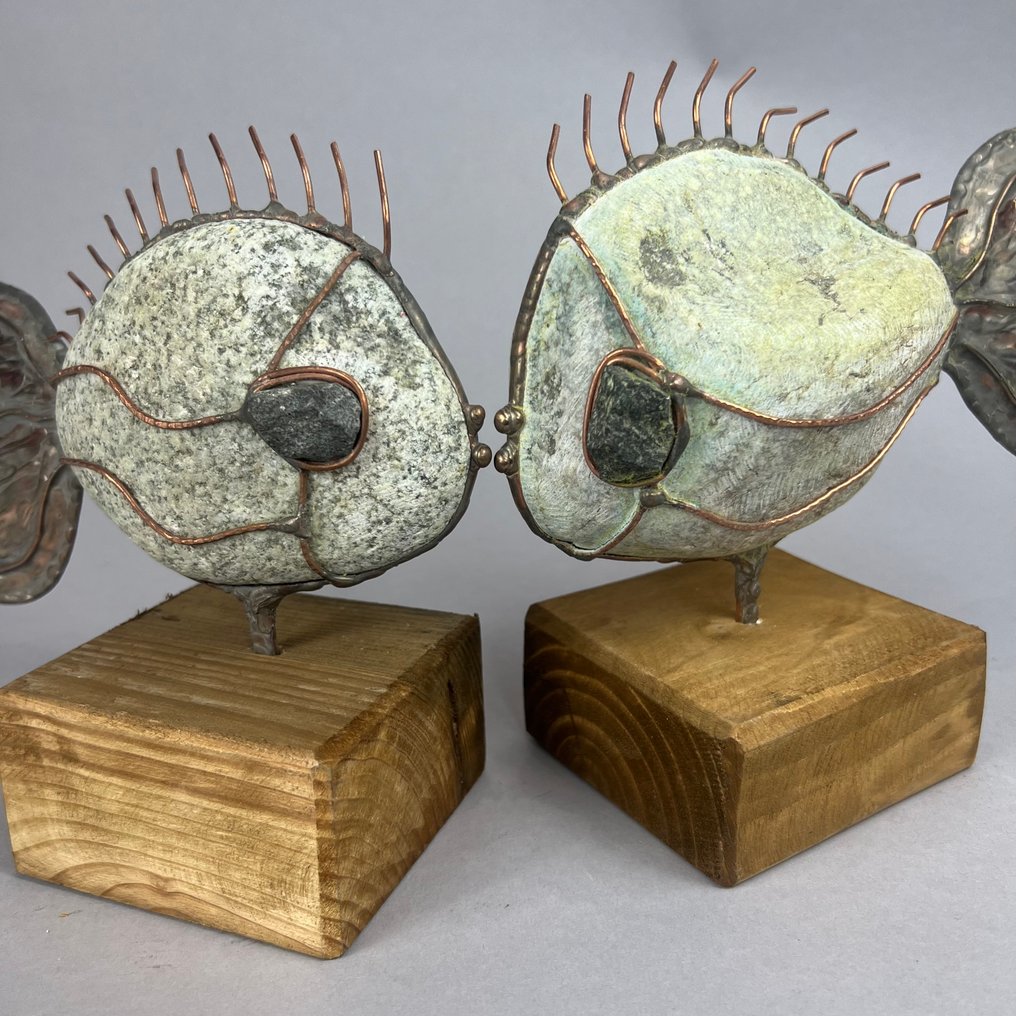 Jacek Drzymała ( XX- XXI) - 2 Stone KISSING FISH #4.3