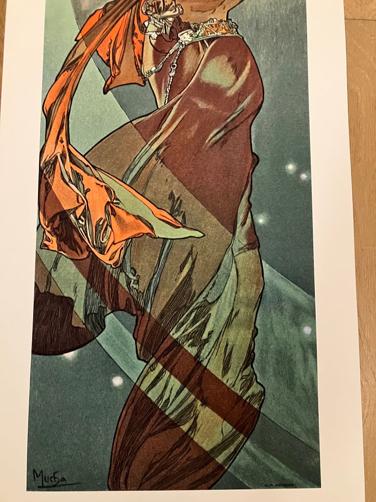 Alphonse Mucha (after) - Musa #3.2