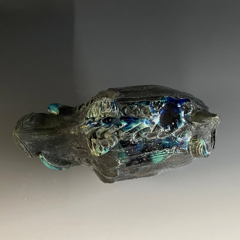 Seto Ware Tsunasuke Kato | Boar Figurin | Zodiac - Statuetta - Usuke Kiln - Argilla #4.3