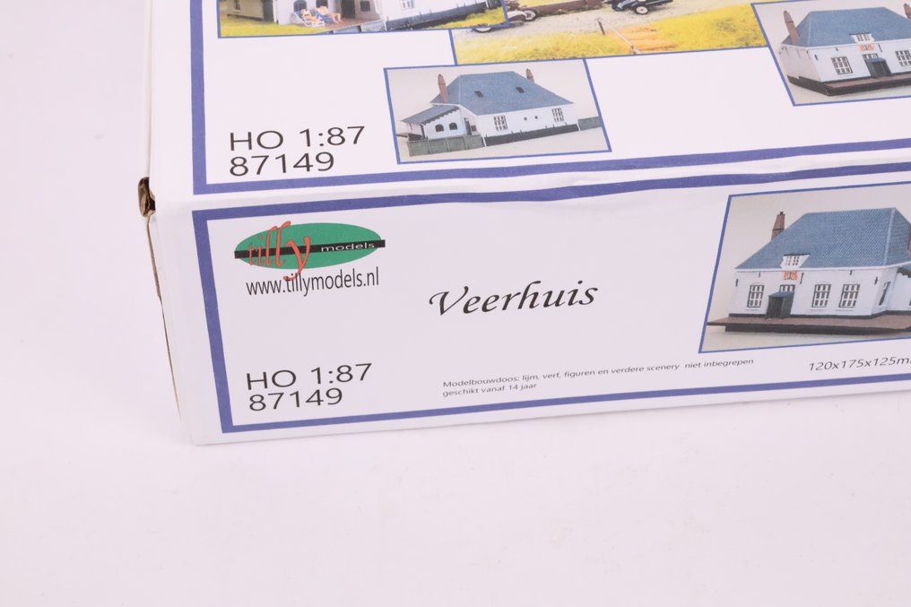 Tilly Models H0 - 87149 - Model train building kits (1) - Resin construction kit: spring housing #2.1