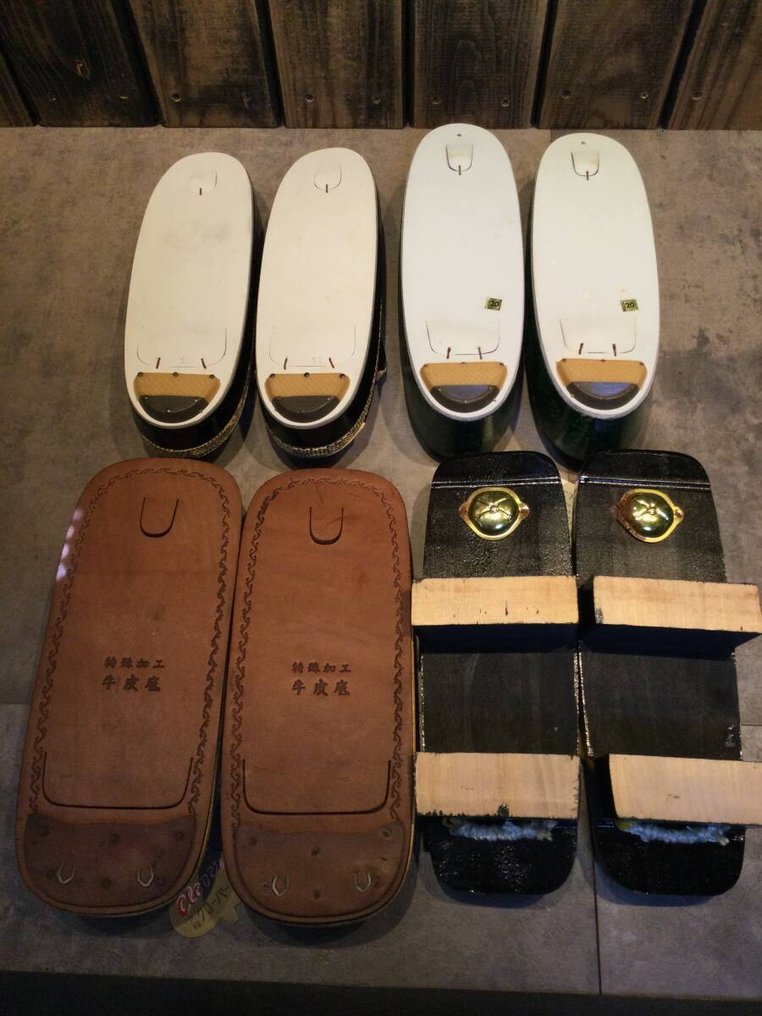 日式传统鞋套装 – Zori Geta Setta 4双未使用 - 日本 - 21世纪 #4.3