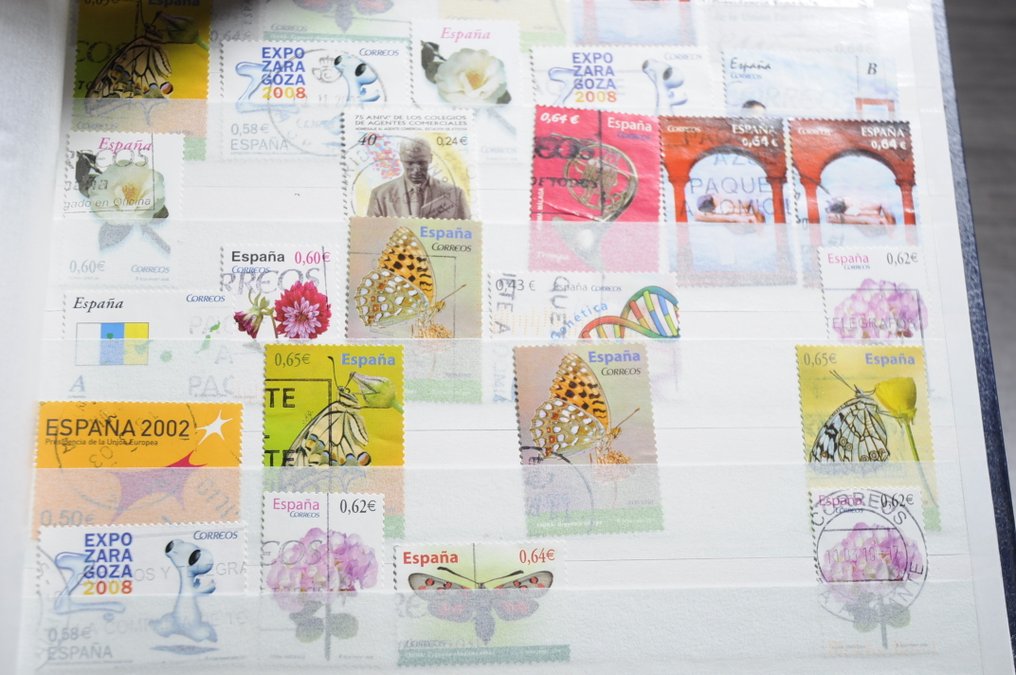 Spagna e Portogallo  - Ricerca fino a moderno con numeri in diversi stockboeken e un album DAVO (213 foto) #3.2