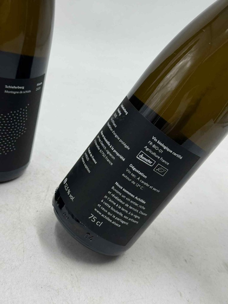 2020 Achillée Schieferberg Montagne de schiste Riesling - Alsace - 3 Pullot (0.7 L) #2.1