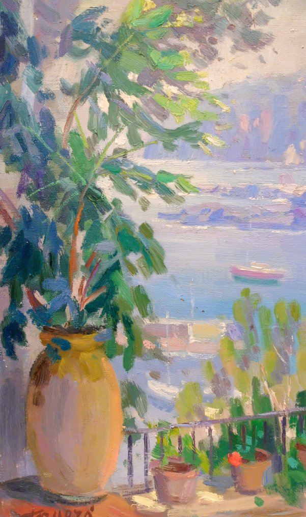 Francesc Torneró Gómez (1936) - Luz de verano en la cala #3.2