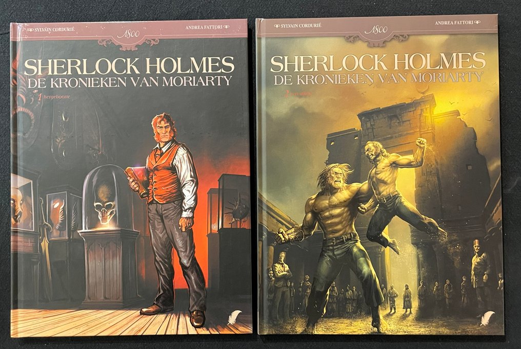 Sherlock Holmes - vier tweeluiken uit de Collectie 1800 - 8 Album - 2010/2019 #3.2