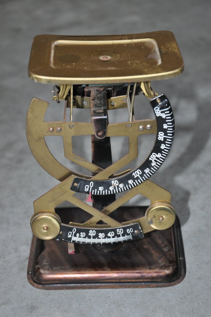 Columbus - Balança (2) - Ferro, Latão - Bilateral Brievenweeg #2.1