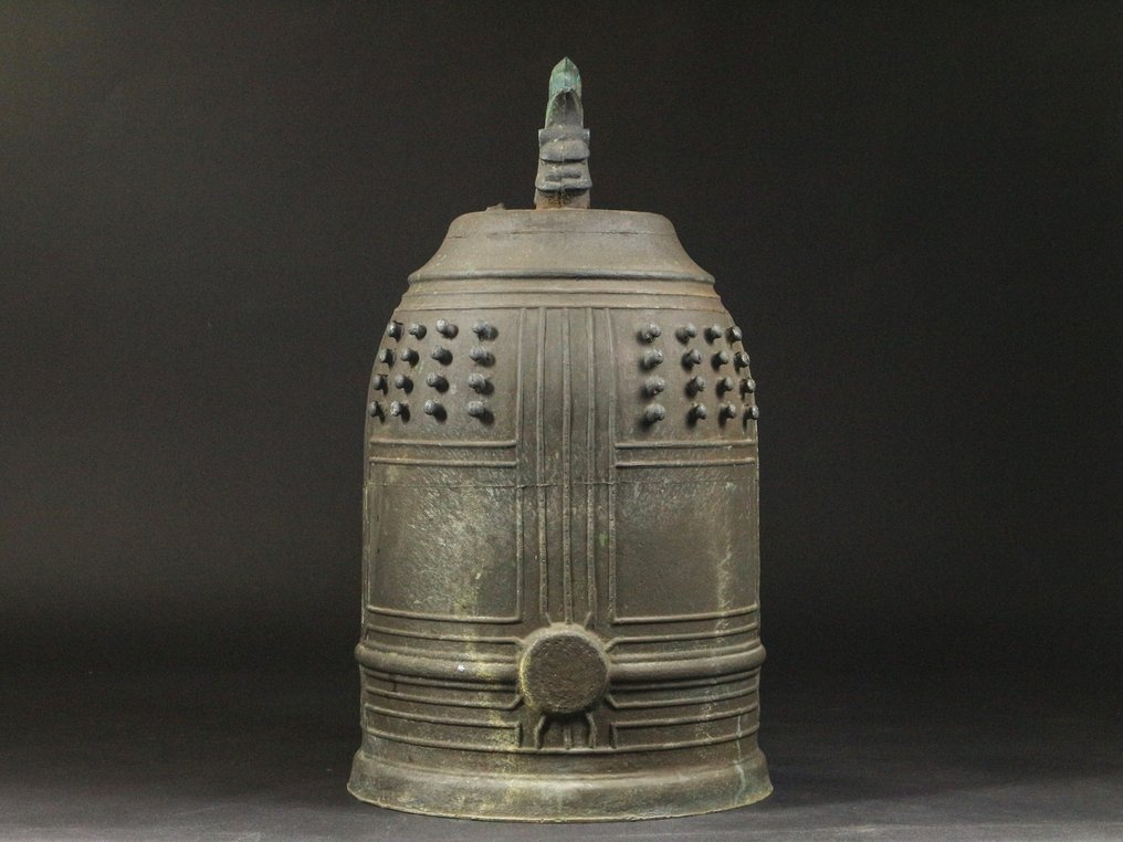 大型神社钟 - 55厘米 - 青銅色 - 日本 - 大正時期（1912-1926） #1.0