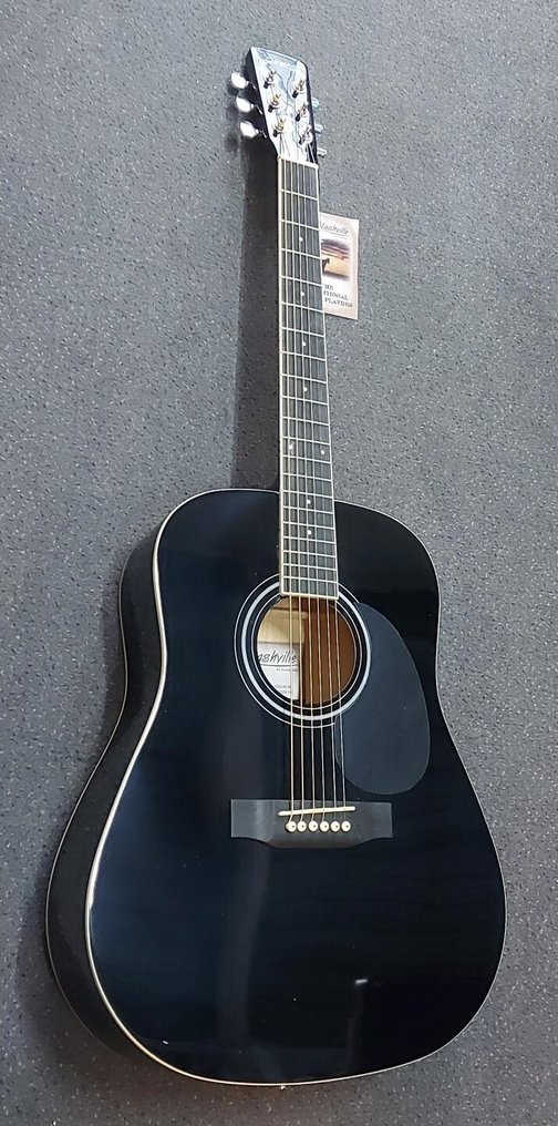 Nashville by Richwood - Black Dreadnought -  - Ακουστική κιθάρα  (χωρίς τιμή ασφαλείας) #3.2
