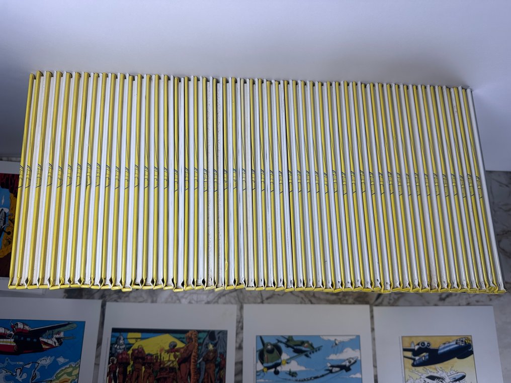 Buck Danny T1 à T52 + 48x ex-libris + poster - Série complète - 52x C - 52 Album - Edición limitada - 2011/2012 #1.0