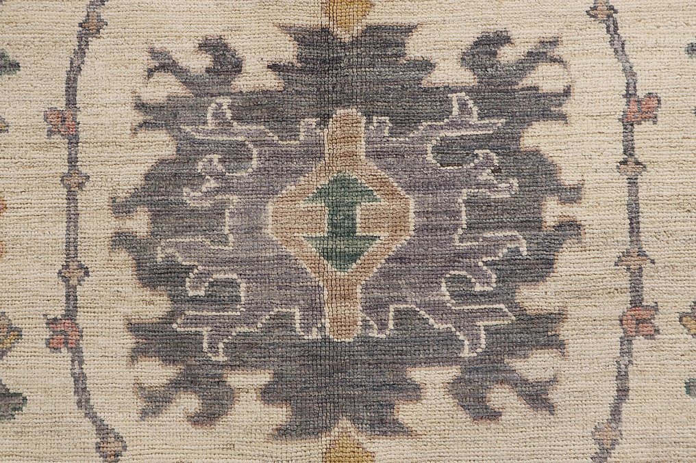 Afghan, Ziegler Kazak, Large Hand-knotted Traditional Oushak rug Unique High quality Premium wool - Carpet - 363 cm - 282 cm - New Handmade Designer rug #1.0