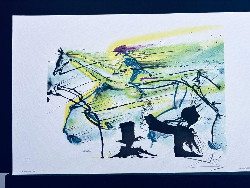 Salvador Dali (1904-1989) - Le cheval de course #1.0