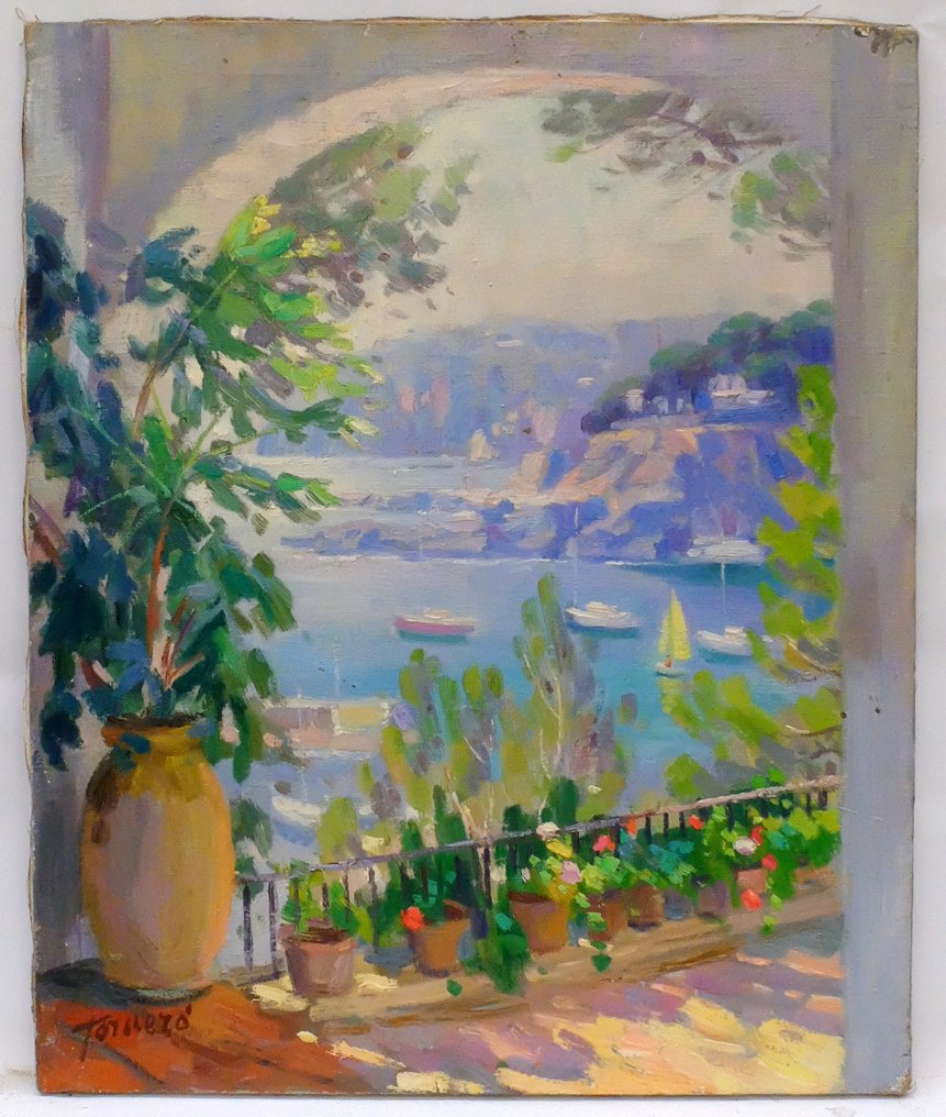 Francesc Torneró Gómez (1936) - Luz de verano en la cala #1.0