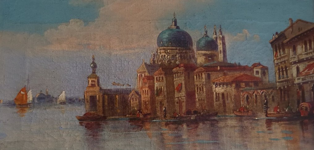 Karl Kaufmann, Pseudonym L. Bertini (1843-1902) - Stadtansicht von Venedig #1.0
