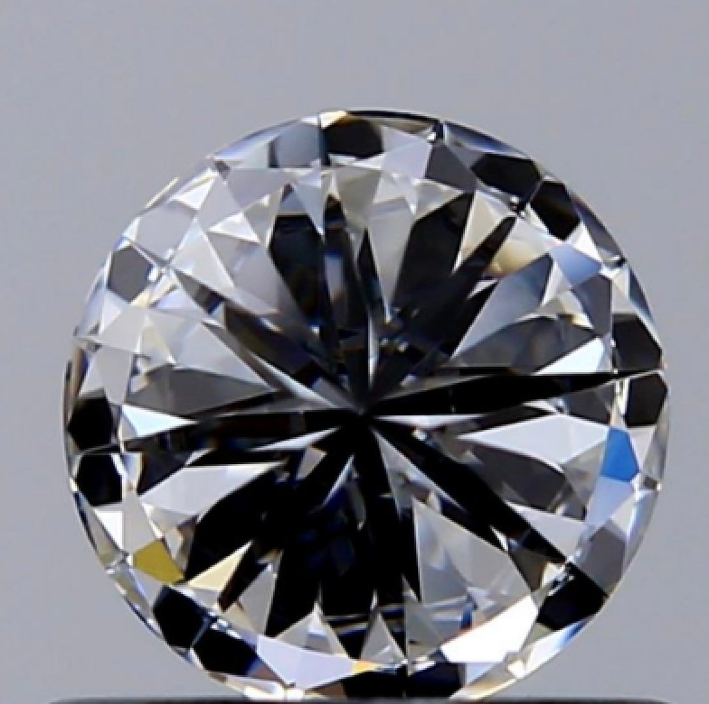 1 pcs Diamond  (Natural)  - 0.53 ct - Round - D (colourless) - IF - Gemological Institute of America (GIA) - Ex Ex Ex #2.1