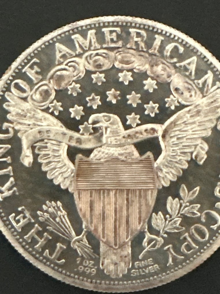 Ηνωμένες Πολιτείες. Medal 1 Oz copy "Dólar Dexter" de 1804  (χωρίς τιμή ασφαλείας) #1.0