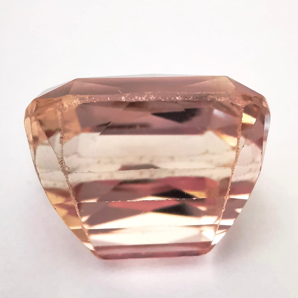 Senza prezzo di riserva Spodumene  - 23.84 ct - Antwerp Laboratory for Gemstone Testing (ALGT) - Bi-Color Spodumene #3.2