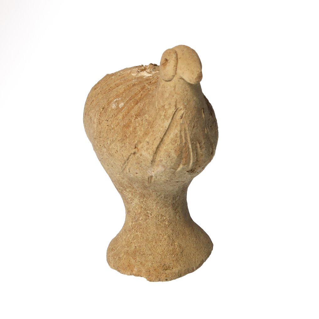 Syro-Hittite Terracotta 鸟类雕像 #2.1