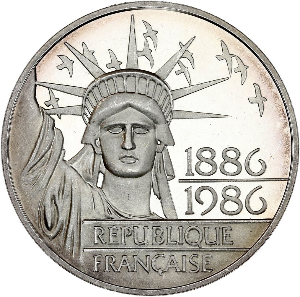 Γαλλία. 100 Francs 1986 Liberté. Proof/BE  (χωρίς τιμή ασφαλείας) #1.0