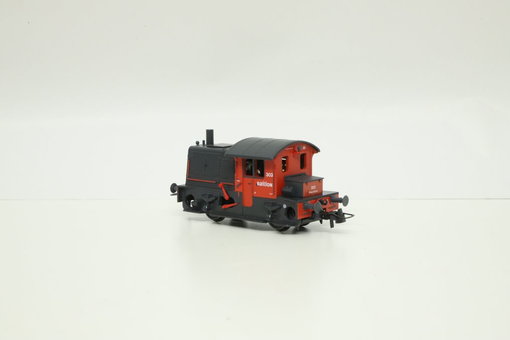 Roco H0 - 72729 - Diesel locomotive (1) - NS 303, rode Sloop Express sick - NS #2.1