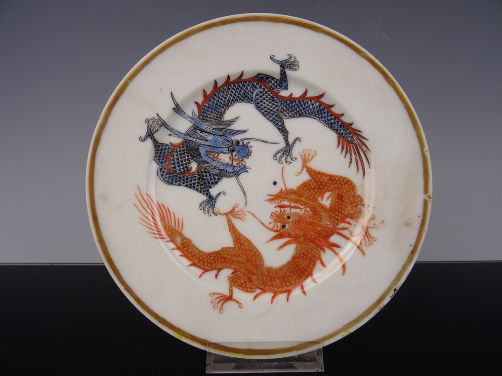 Tallrik - Porslin - 18e/19e eeuw #1.0